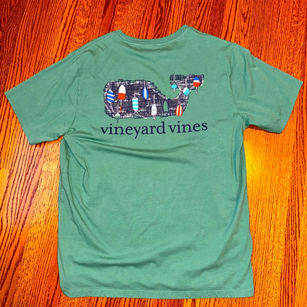 Men’s Vineyard Vines T-Shirt Medium Green
